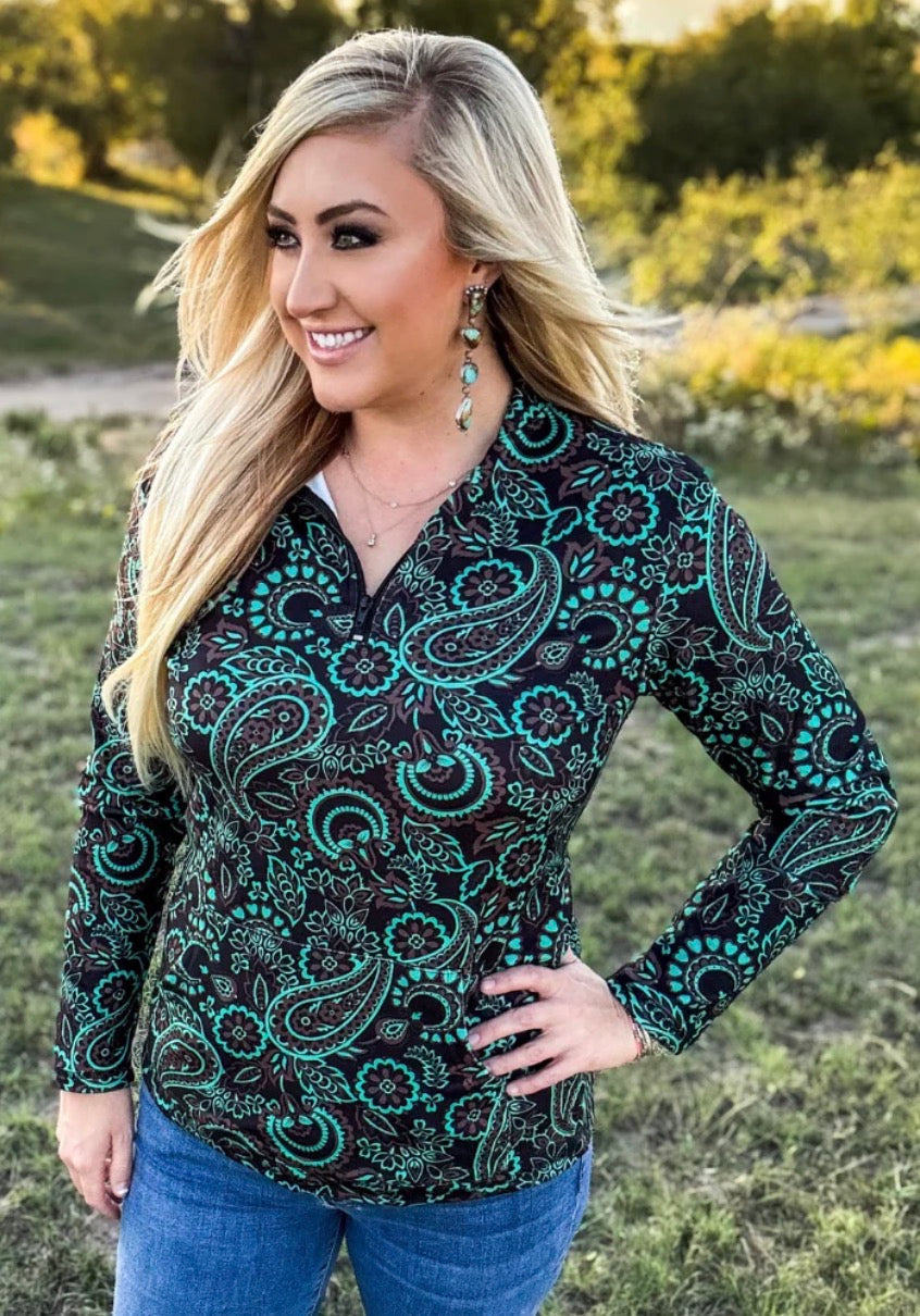 PAISLEY RANGE PULLOVER