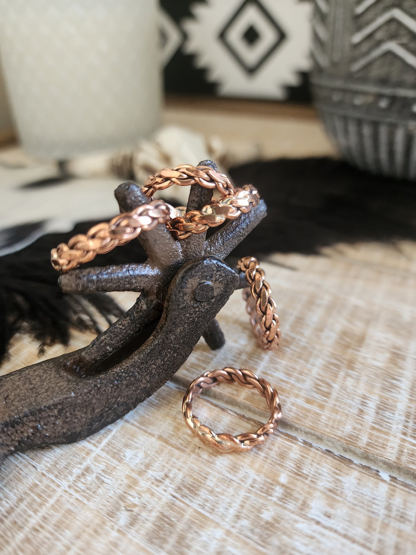 VERNA TAHE COPPER TWIST BAND