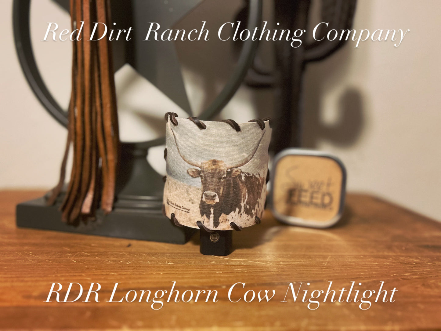 Nightlight Longhorn Cow
