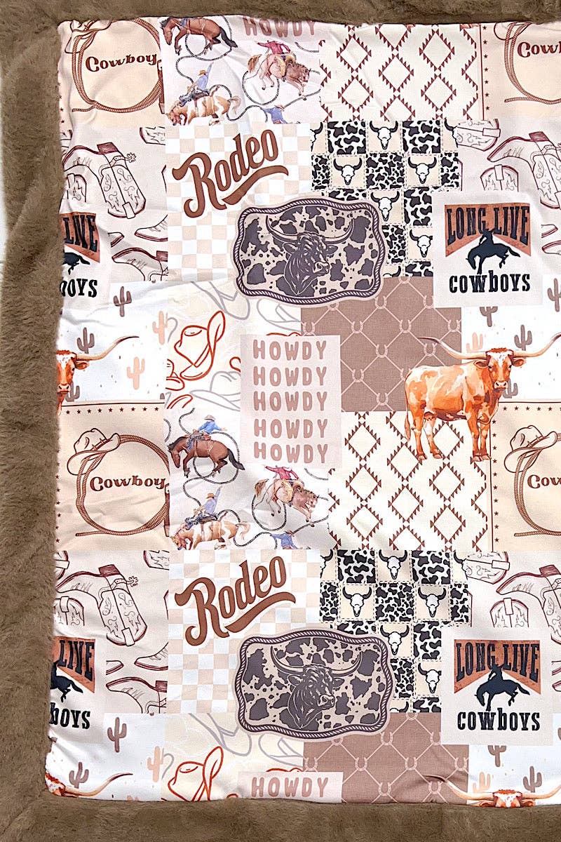 RODEO Baby Blanket