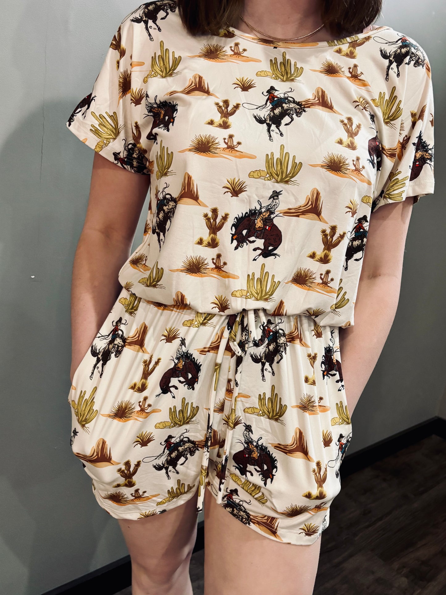 Down in the Desert Romper