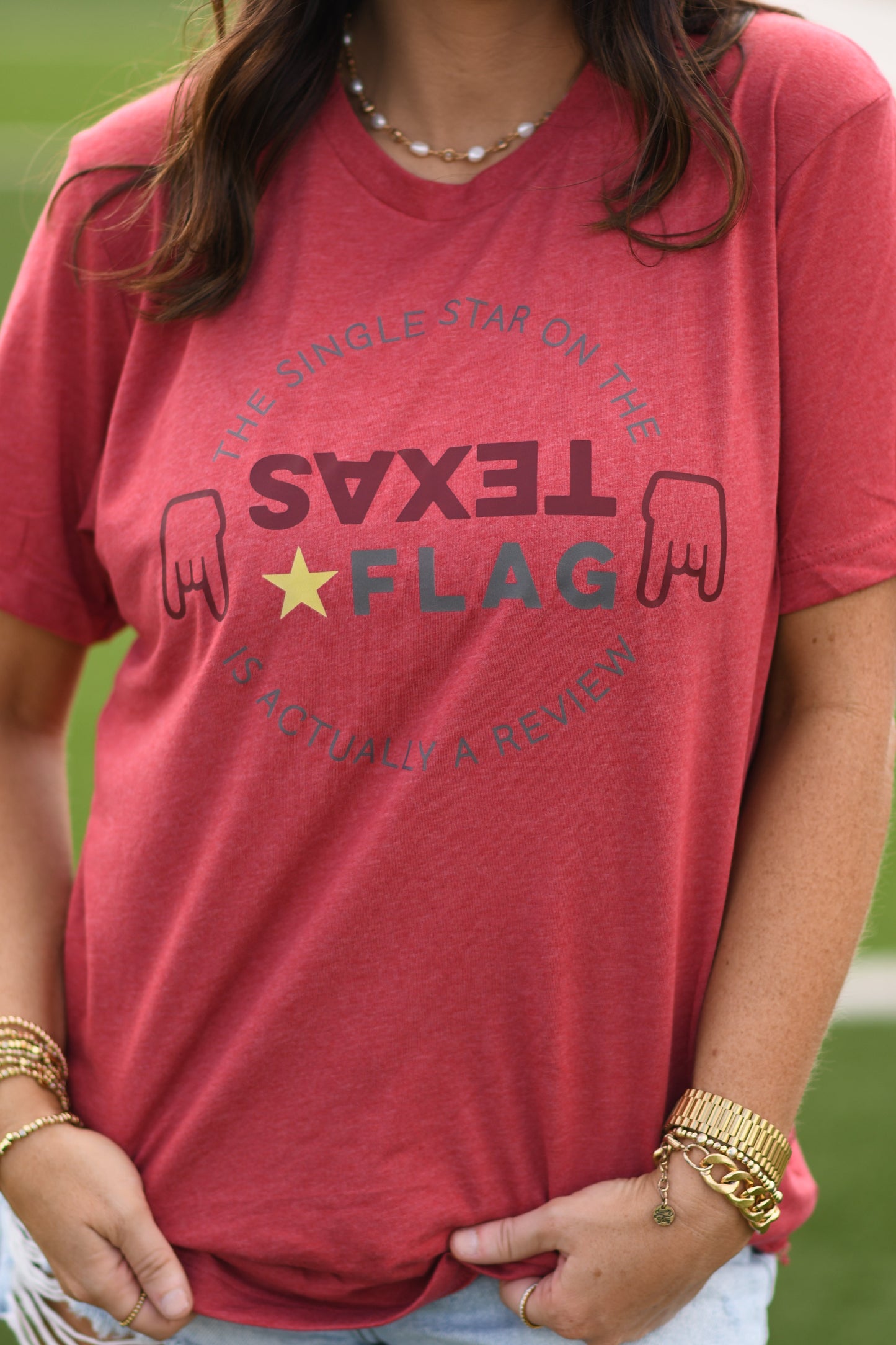 The Single Star On The Texas Flag Is Actually A Review Tee