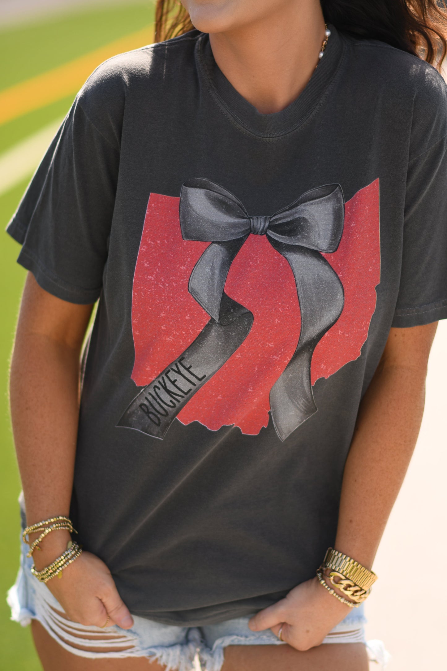 Buckeye Ribbon State Tee