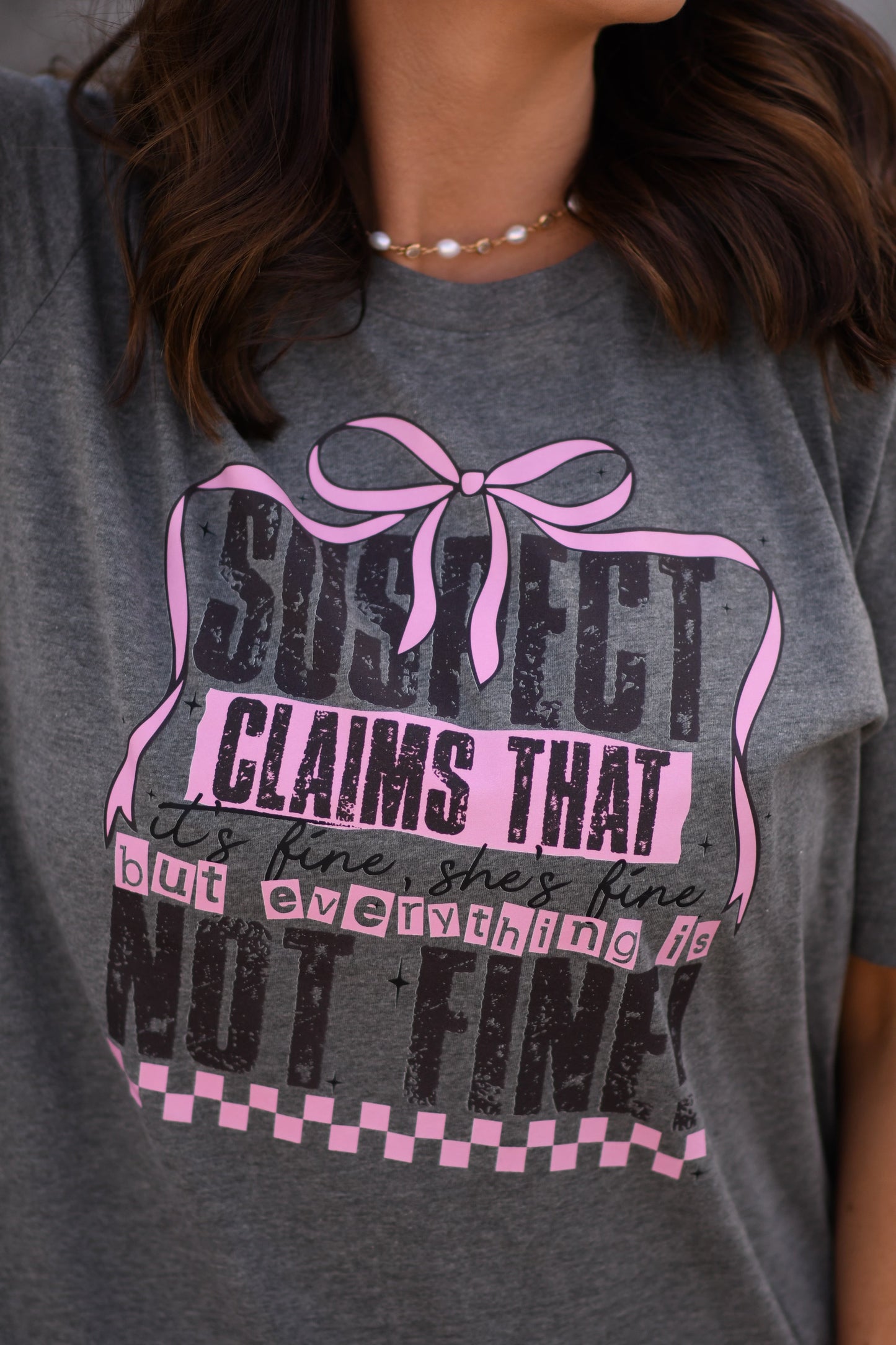 Suspect Claims she’s Fine Tee