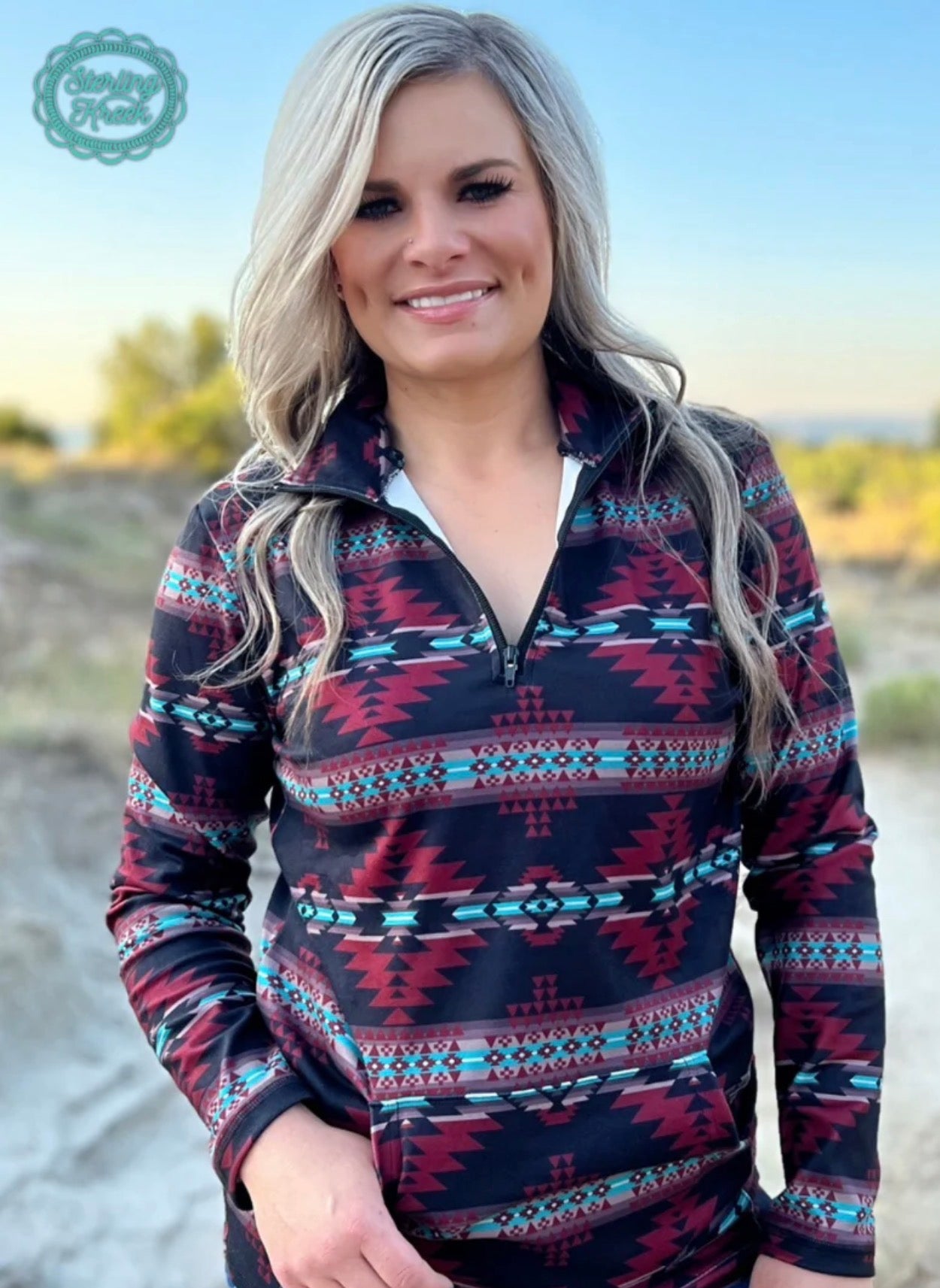 The Crimson Valley Pullover
