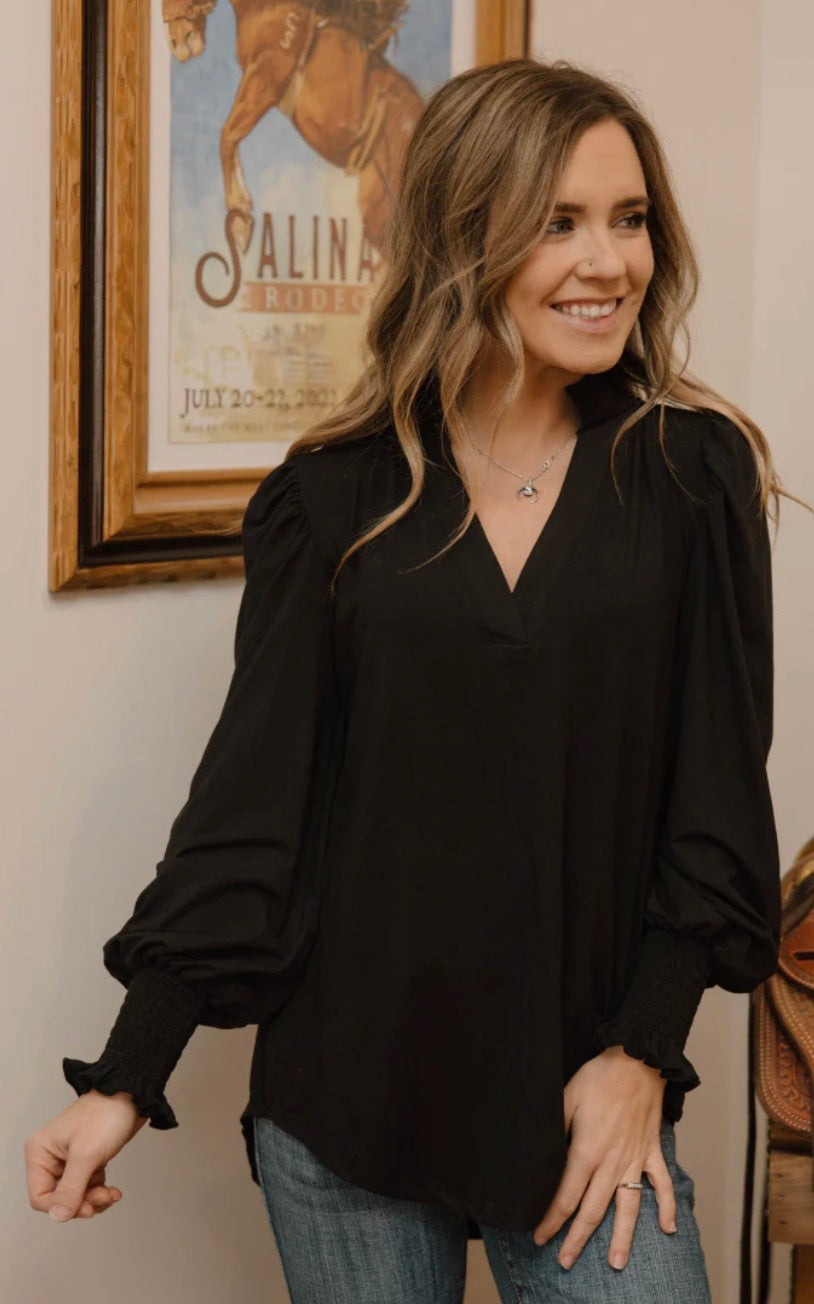 Canyon Call Top - Black