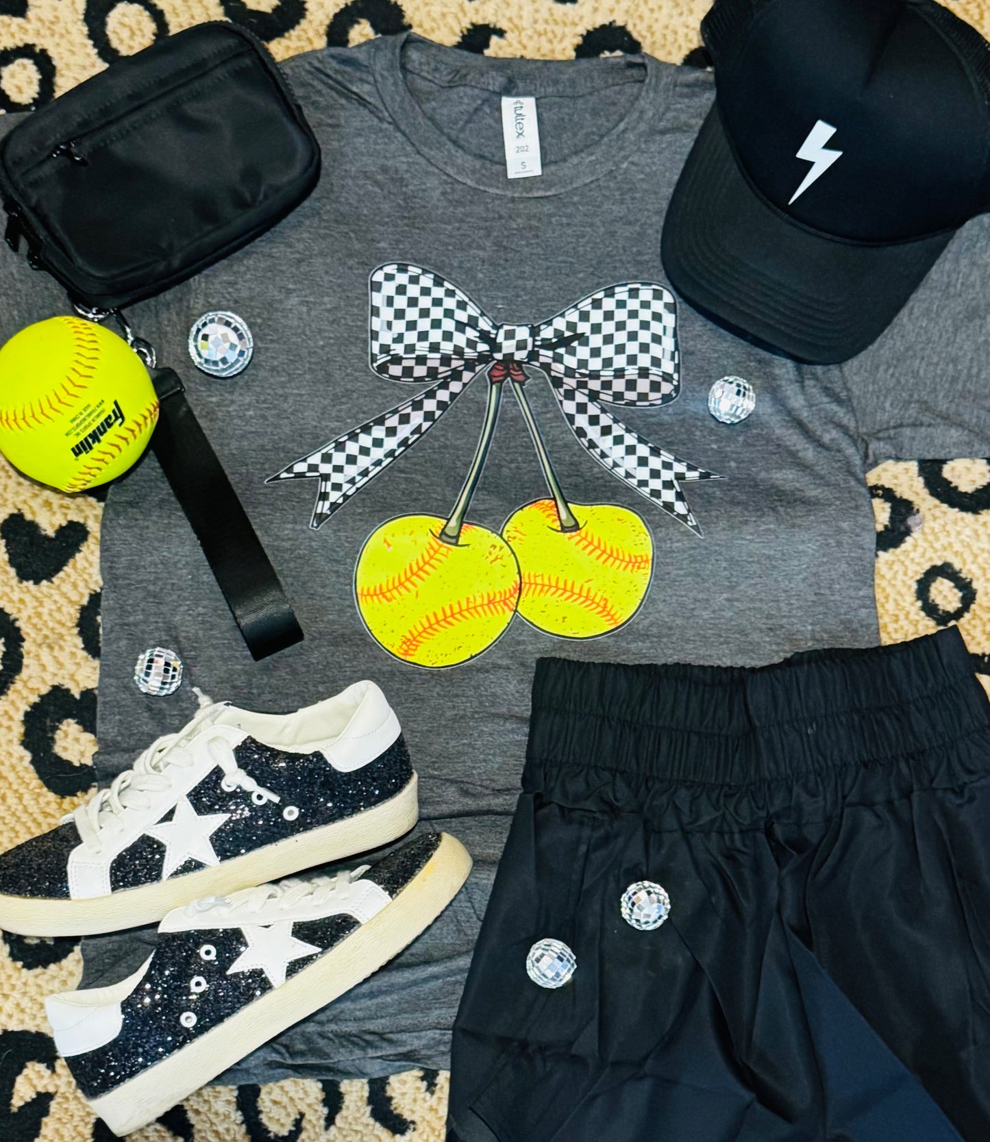 Softball Cherries Tee