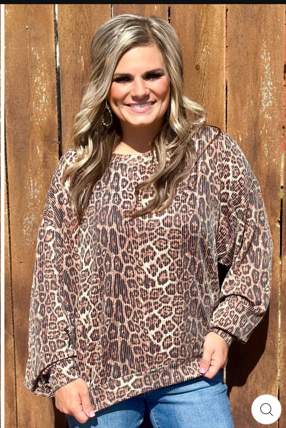 Hear Me Roar Sweater Top