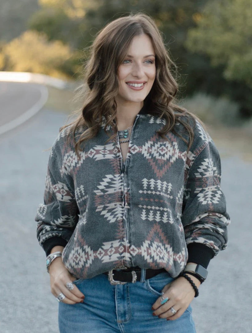 SAGEBRUSH SPIRIT BOMBER JACKET- men/women's