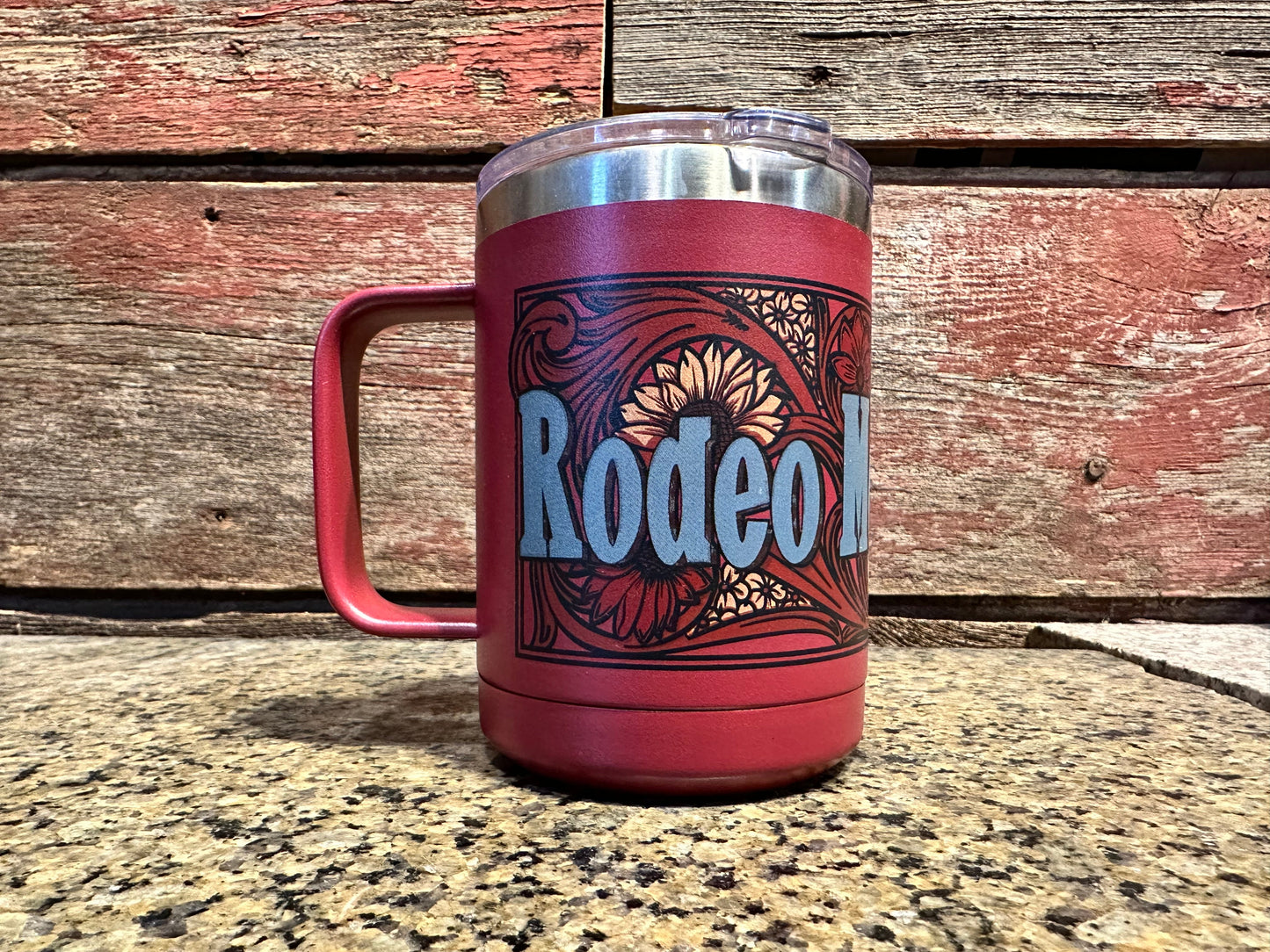 Rodeo Mom 15 oz coffee mug