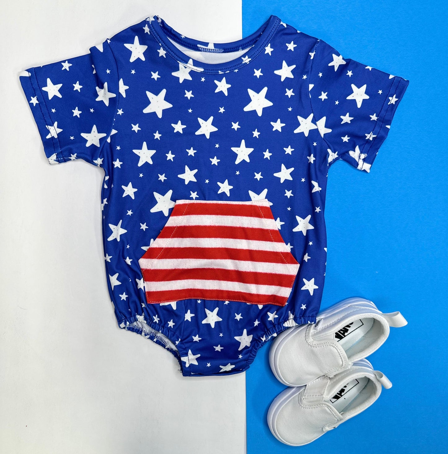 USA Bubble Romper