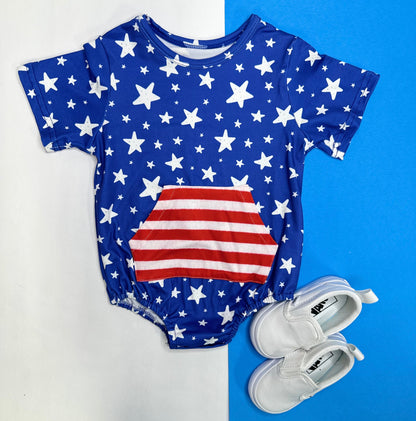 USA Bubble Romper