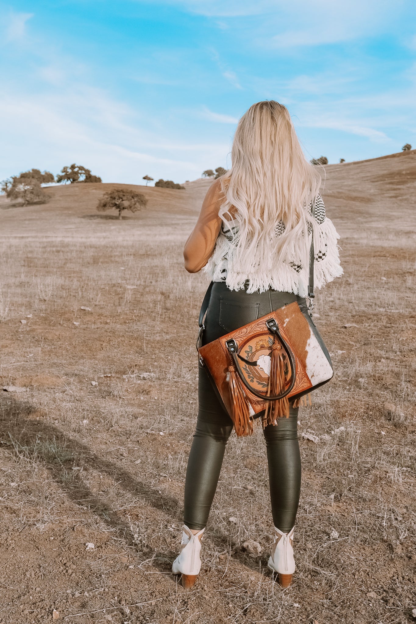 Life In The West Tote , A Haute Southern Hyde by Beth Marie Exclusive