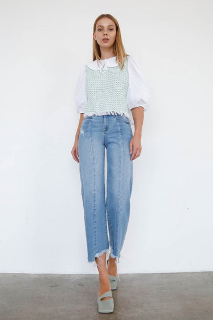 The Cassidy Crop Jean