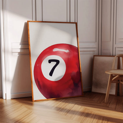 Lucky No. 7 Print