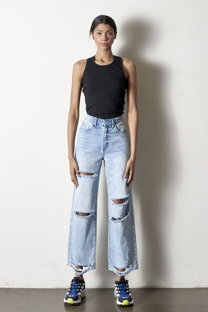 The Brandy Straight Leg Jean