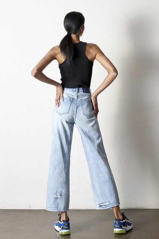 The Brandy Straight Leg Jean