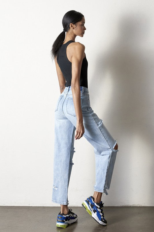 The Brandy Straight Leg Jean