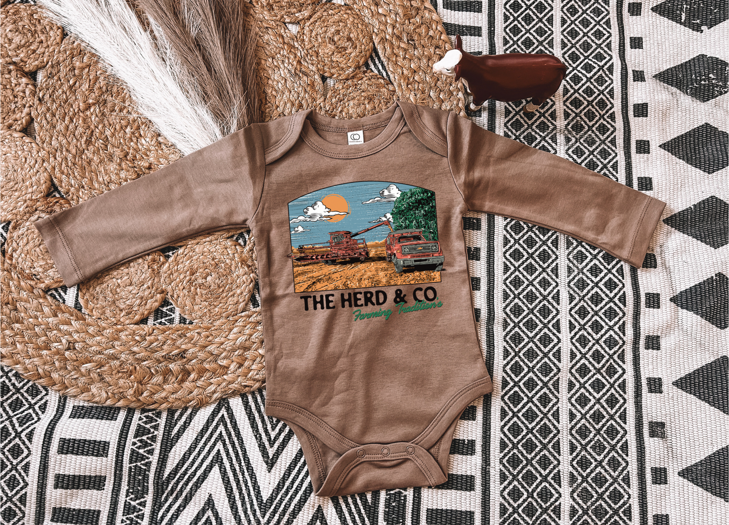 Farming Traditions - Long Sleeve Onesie