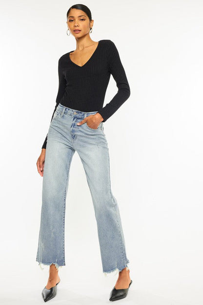 The Rhia High Rise Slim Wide Leg