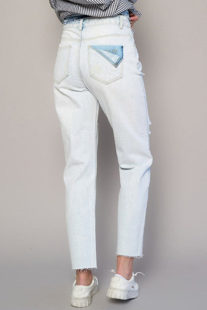 The Kinsley Straight Leg Jean