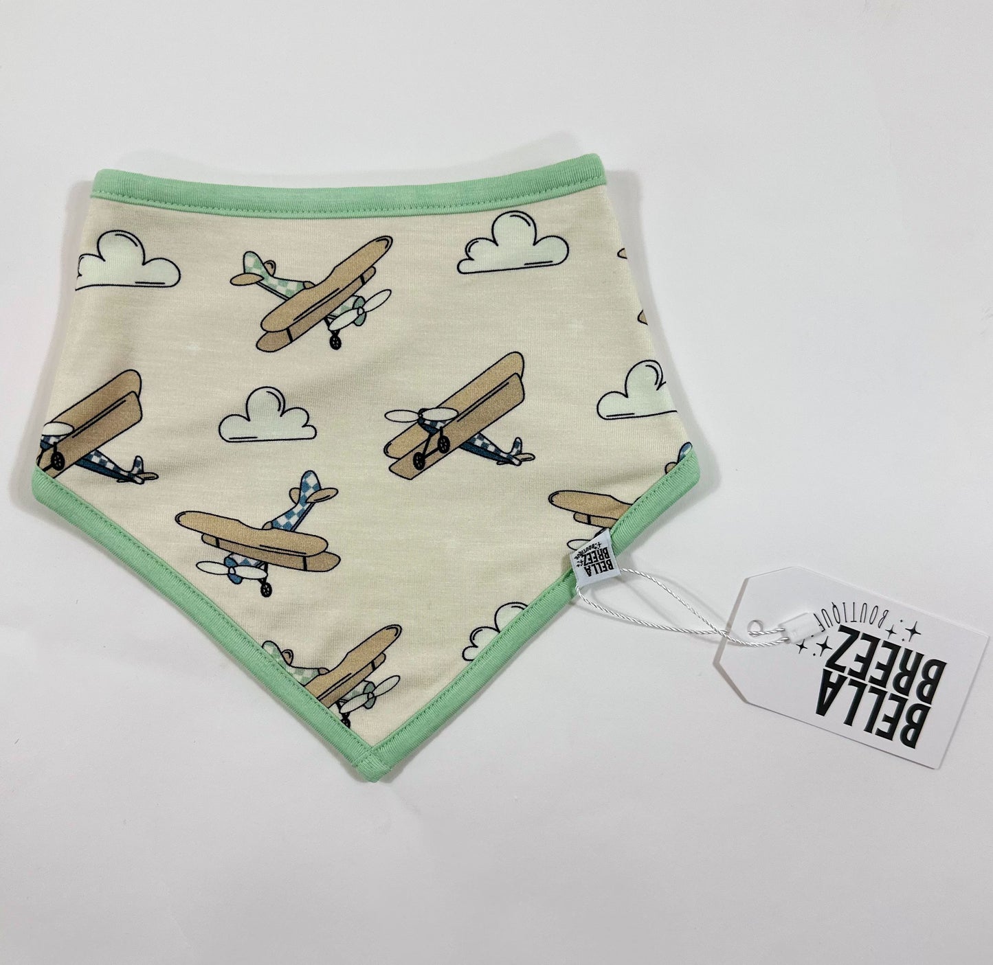 Airplane Bamboo Bib