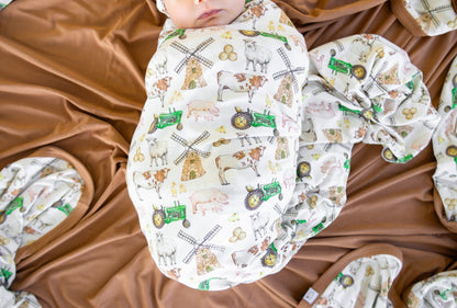 FARM LOVIN' DREAM SWADDLE & BEANIE