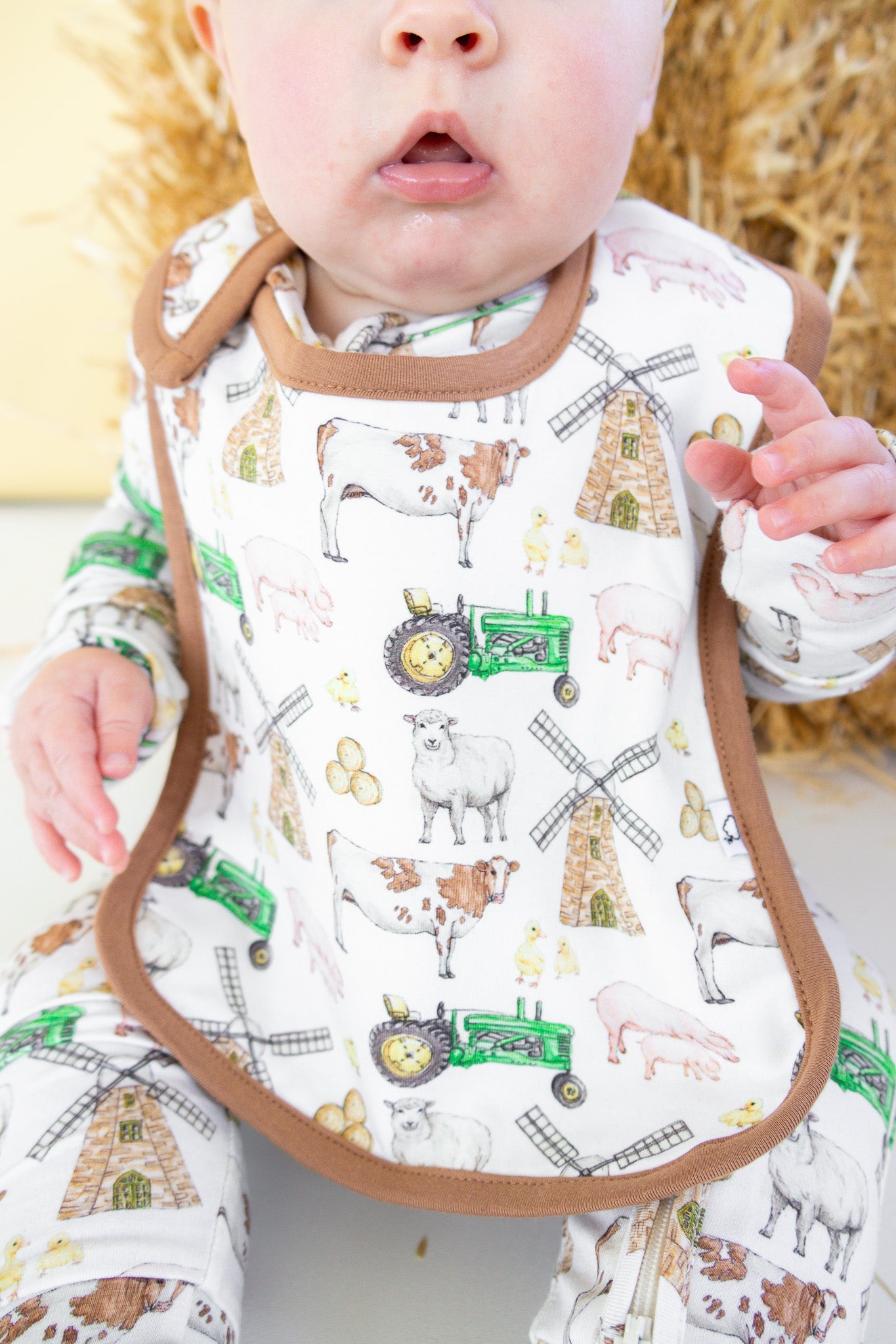 FARM LOVIN' DREAM BABY BIB