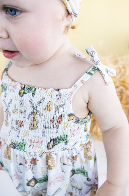 FARM LOVIN' DREAM BUBBLE ROMPER