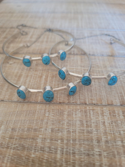 THREE STONE CHOKER