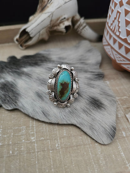 IDA McCRAE TURQUOISE RING