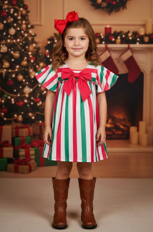 Stripes and Glory Girls Dress