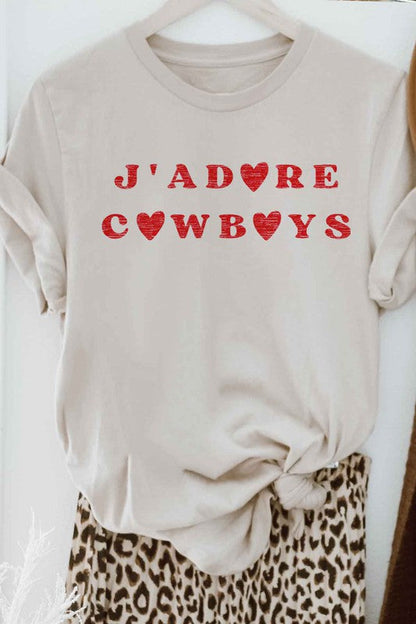 The Jadore Cowboys Graphic Tee