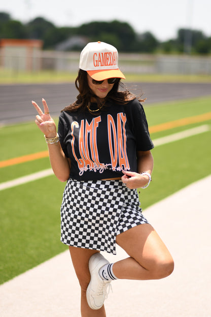 Orange Game Day Go Fight Win Tee