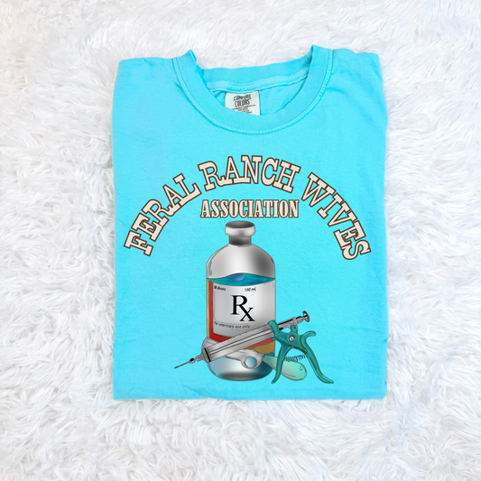 Feral Ranch Wives Comfort Colors Graphic Tee