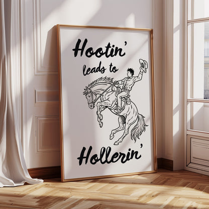 Hootin’ Leads to Hollerin’