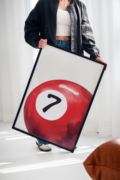 Lucky No. 7 Print