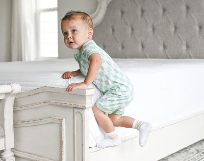 MINT CHECKERS DREAM SHORTIE