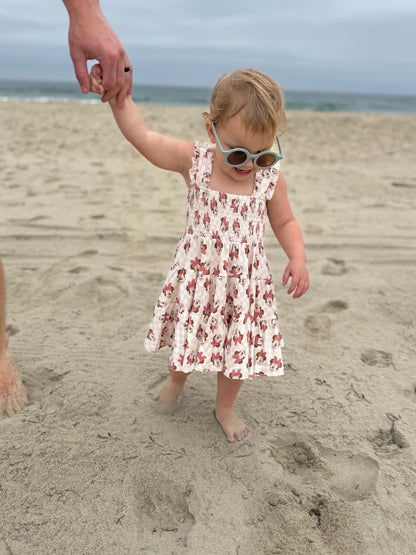 Vintage Minnie Shirred Dress