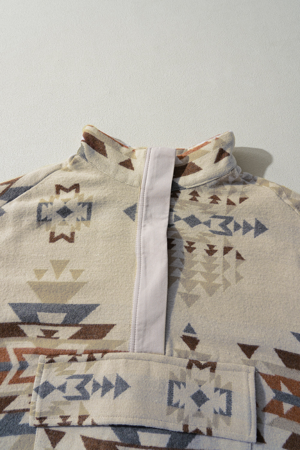 Apricot Aztec Sweatshirt