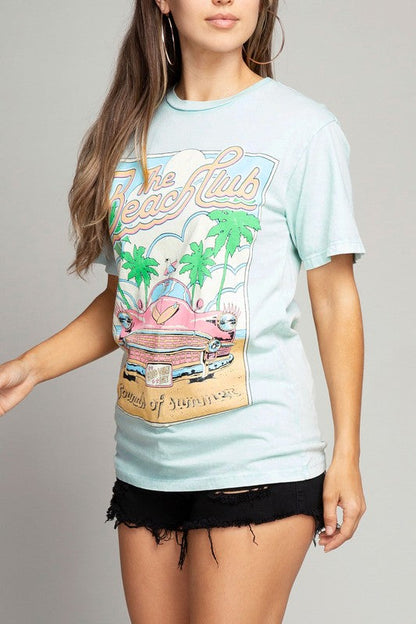 The Beach Club Graphic Tee