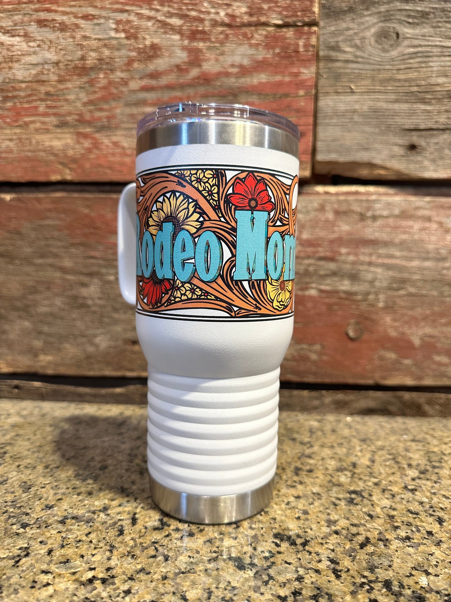 Rodeo Mom 20 oz coffee mug