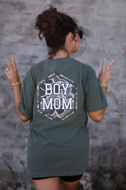 Boy Mom Camo Tee