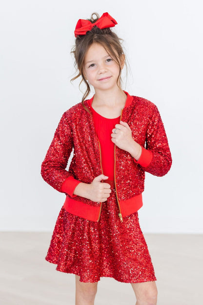 Red Sequin Jacket