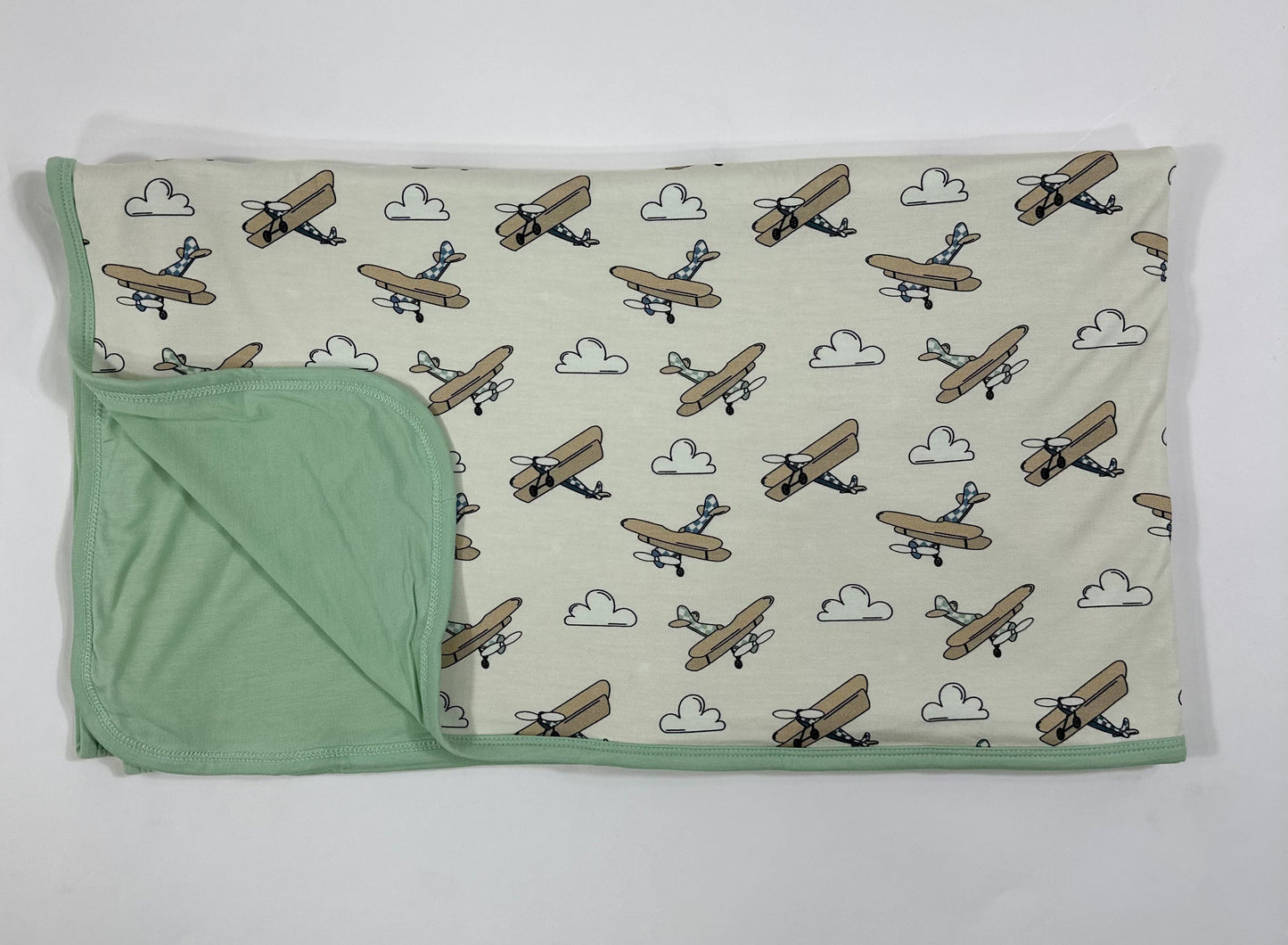 Airplane Bamboo Blanket