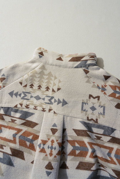 Apricot Aztec Sweatshirt