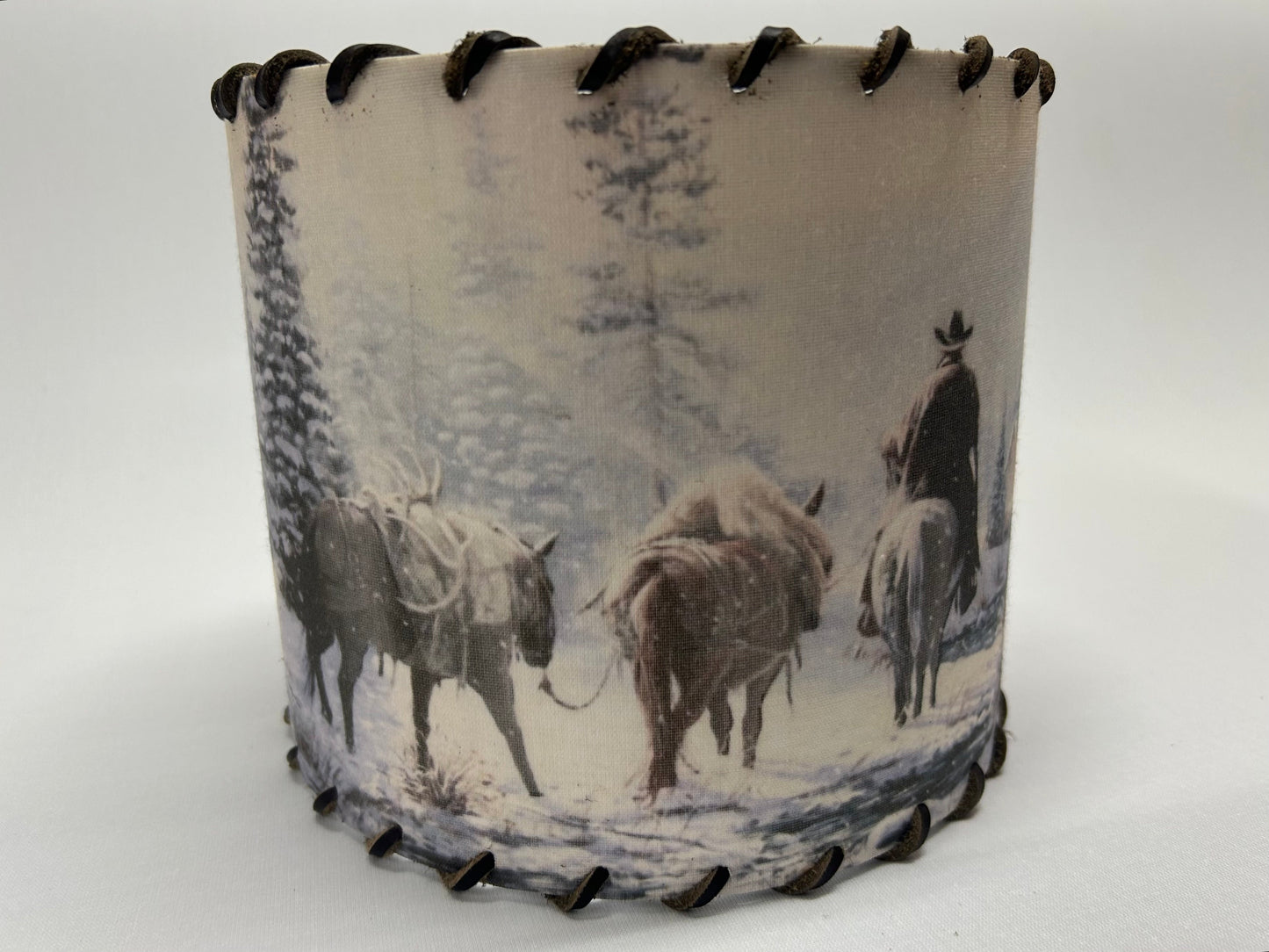 Winter Hunt Lampshade
