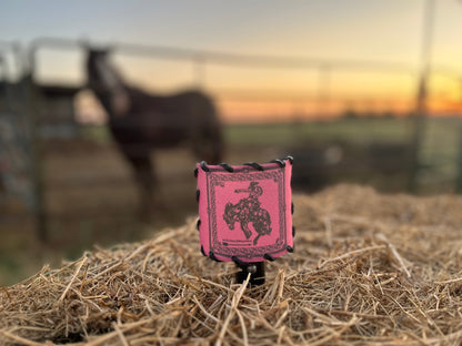 Nightlight Bandana Bronc Hot Pink Black