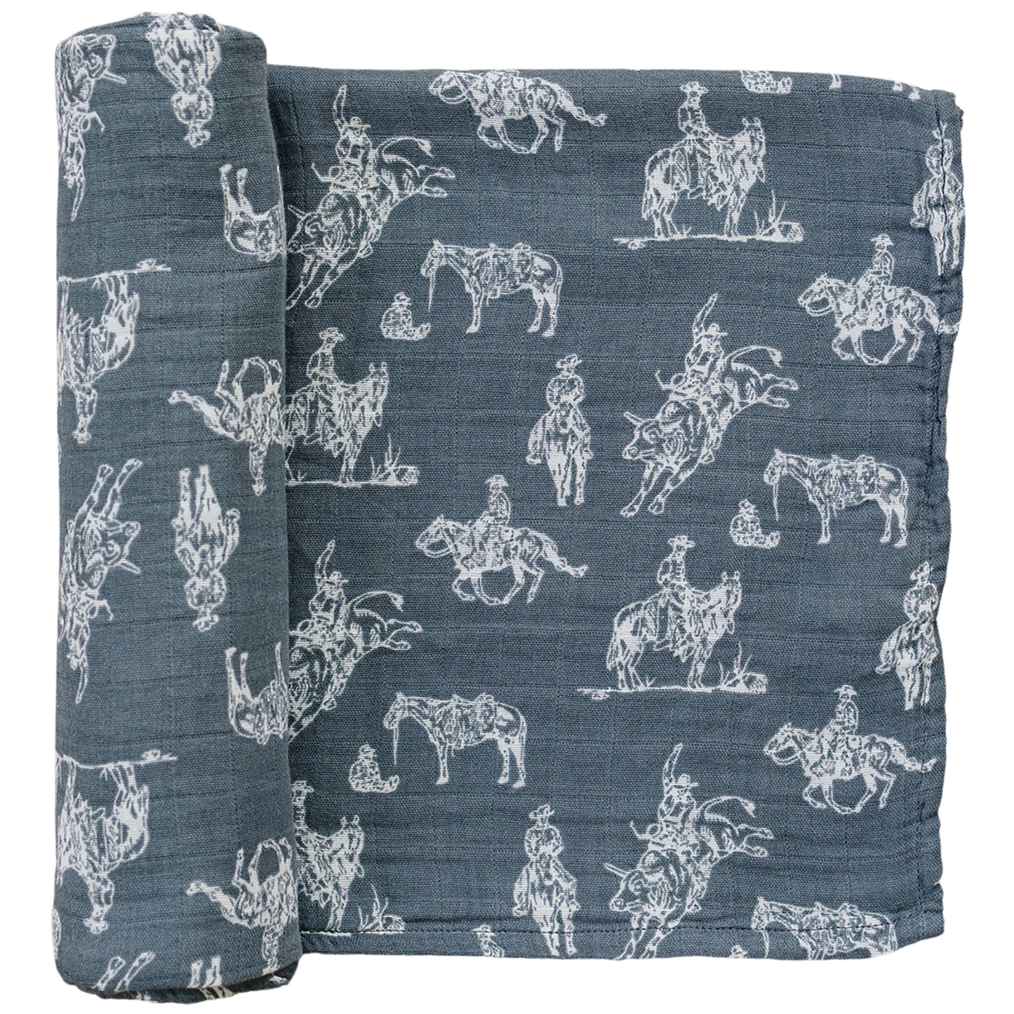 Wild West Muslin Swaddle Blanket