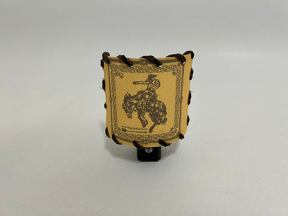 Nightlight Bandana Bronc Mustard and Brown